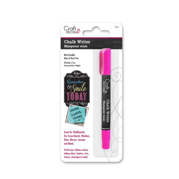 Chalk Writer Blister-Carded Hot Pink - Picture 2 of 4